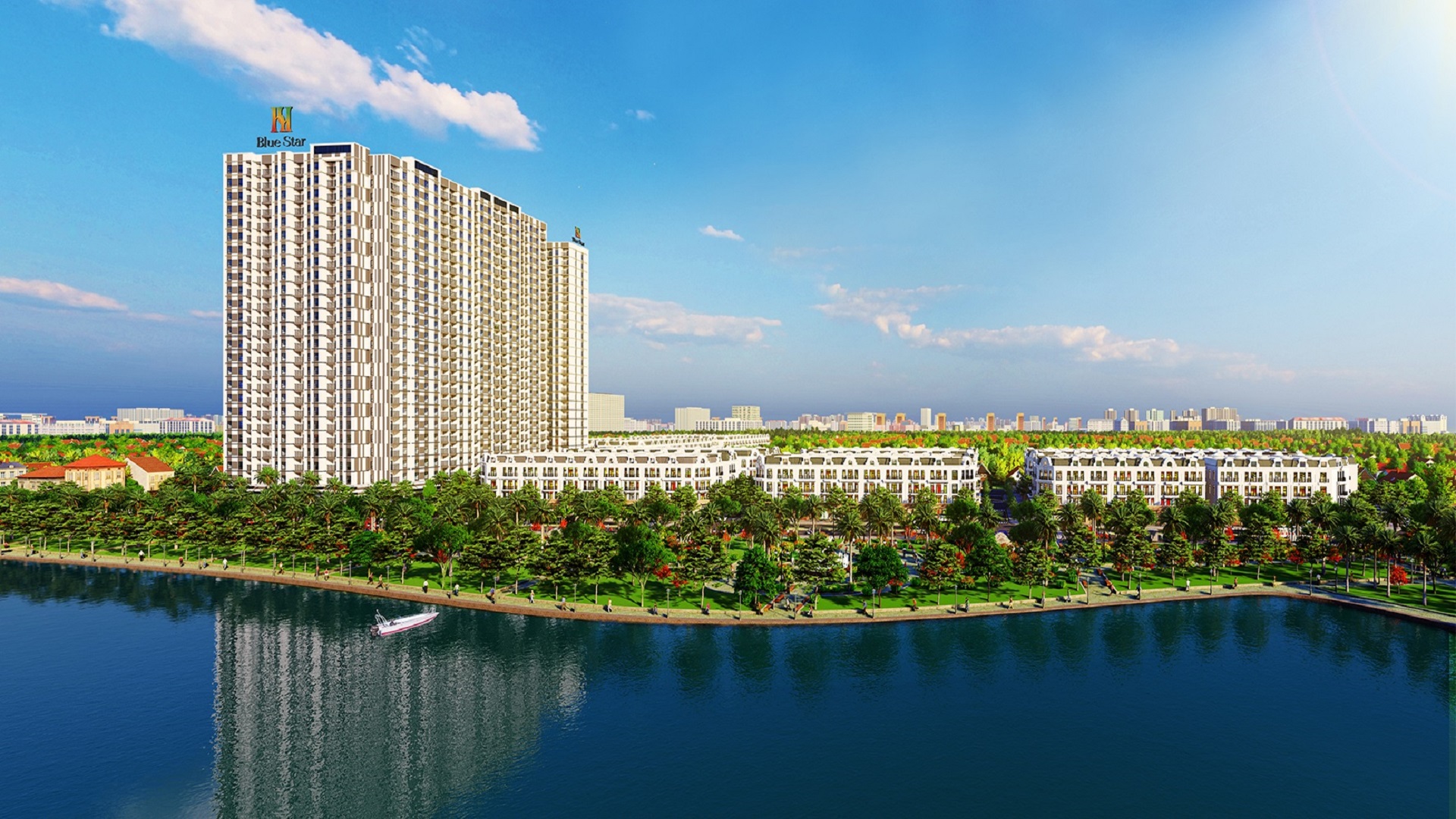 Khu căn hộ Blue Star