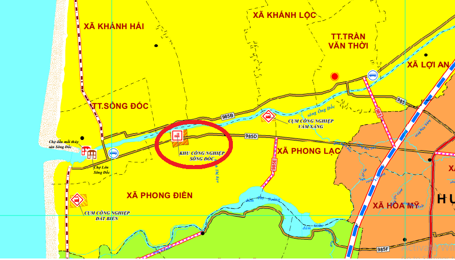 Khu công nghiệp Sông Đốc