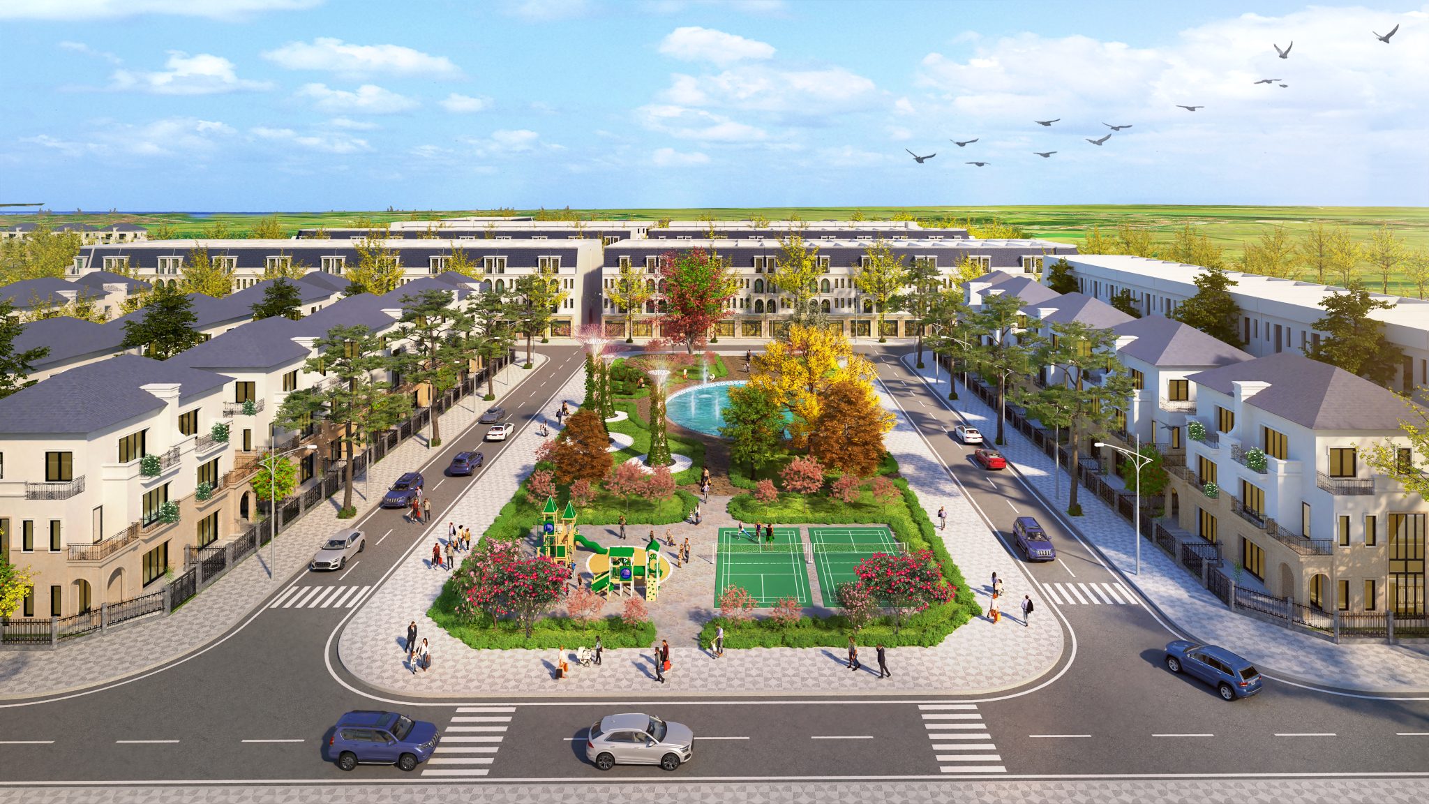 Khu dân cư mới Nam Tiến