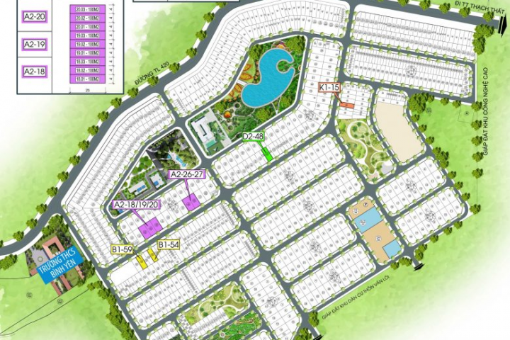 Khu tái định cư Bình Yên Hà Nội