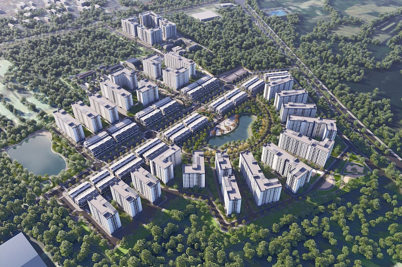 Nhà ở xã hội khu công nghiệp Yên Mỹ II