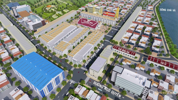 Nhà phố thị xã Bình Minh