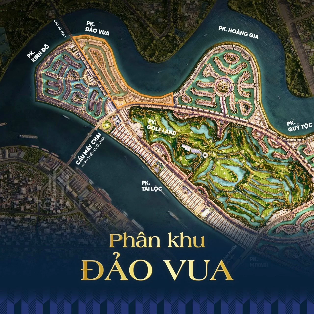 Phân khu Đảo Vua - Vinhomes Royal Island