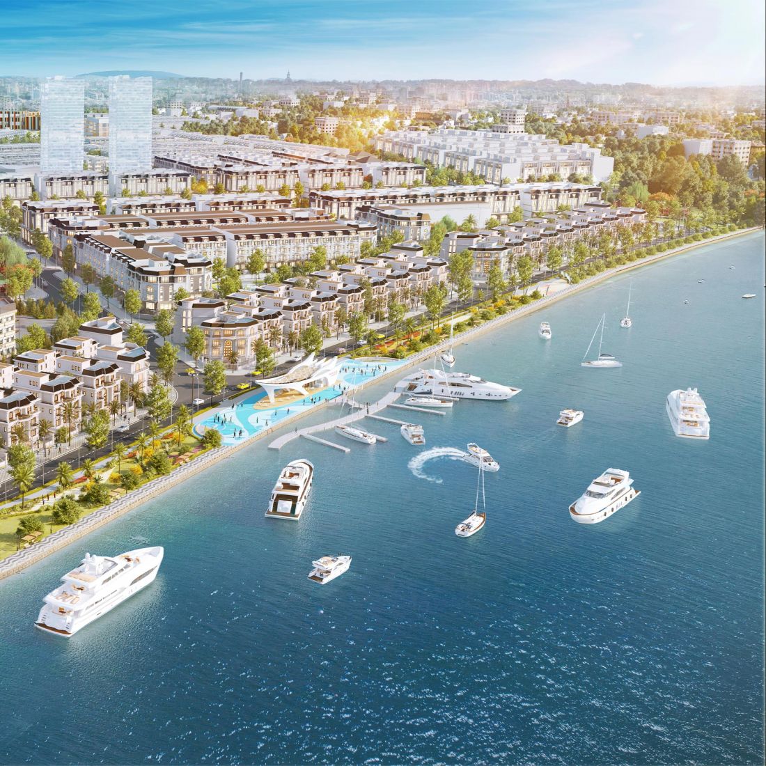 Phân khu Vạn Phúc Maison và Parkview Shopvilla