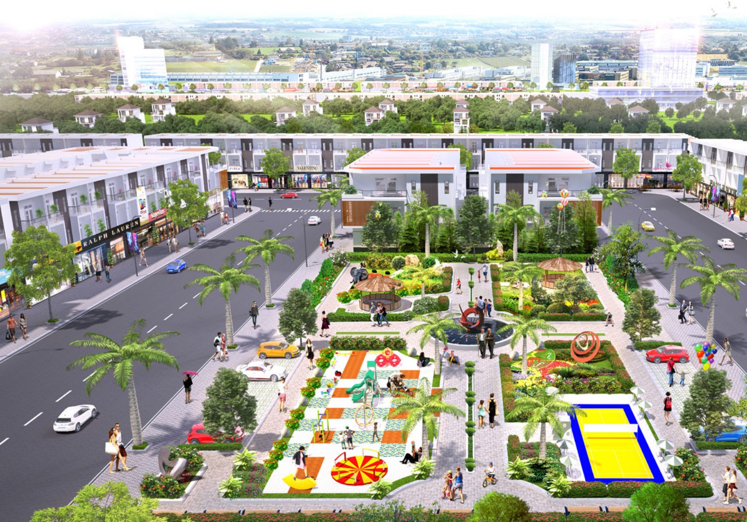 Phố thương mại Lộc Phát