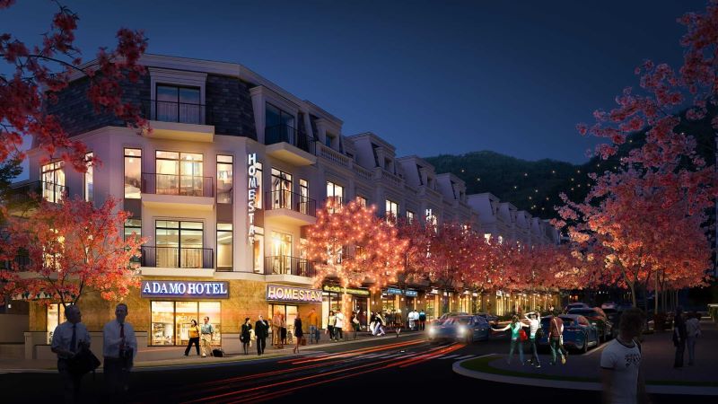 Tổ hợp khách sạn, nhà ở và chợ du lịch Panacea Hill Mộc Châu